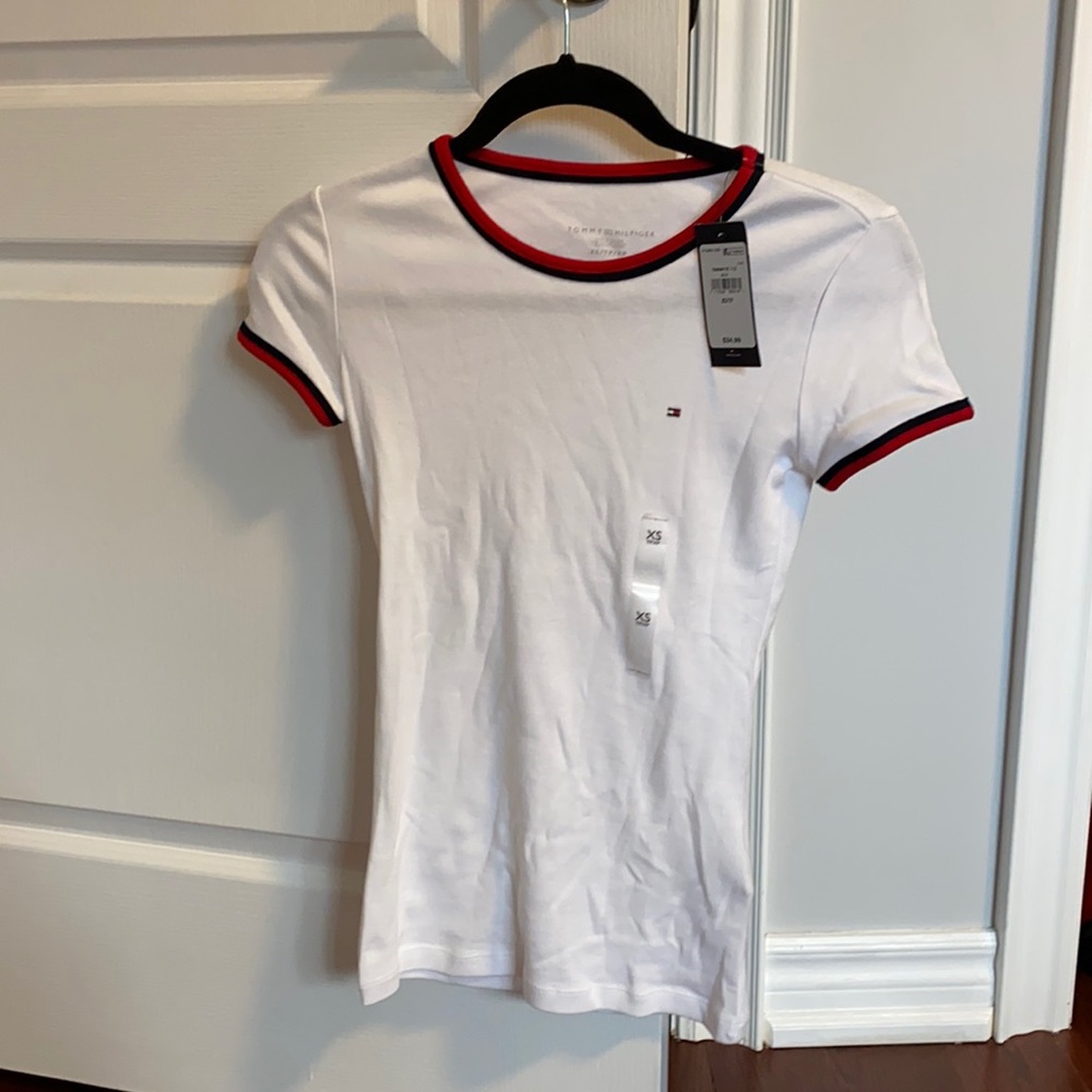 Tommy Hilfiger Embroidered Logo T-Shirt